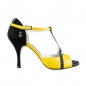 Mobile Preview: A 26 Yellow pois Heel 8 cm